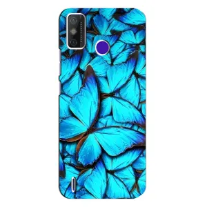 Силиконовый бампер с картинкой животных для TECNO Spark Power 2 (LC8) (Крылья бабочек)