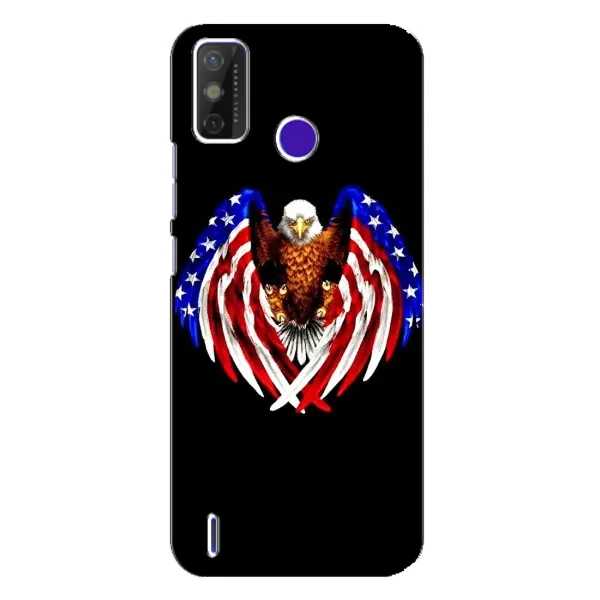 Чехол с рисунком «Крылья США» для TECNO Spark Power 2 (LC8) Чехол с рисунком «Крылья США» для TECNO Spark Power 2 (LC8)
