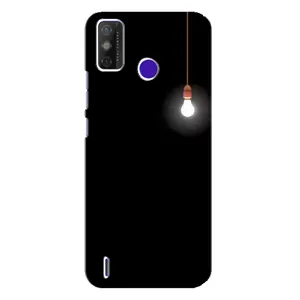Чохол з картинками на чорному фоні для TECNO Spark Power 2 (LC8) (Лампочка)