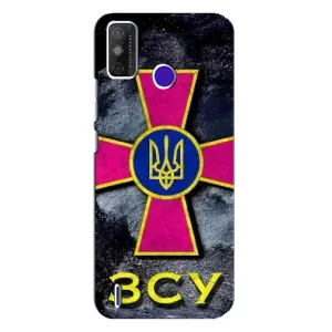 ЗСУ Чехлы (TPU) для TECNO Spark Power 2 (LC8) (Лого ЗСУ)