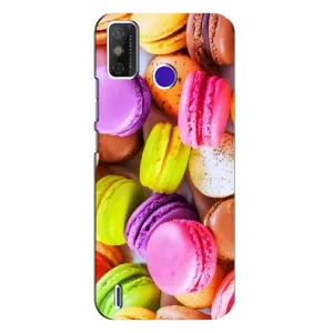 Чохол з зображенням смачної їжі для TECNO Spark Power 2 (LC8) (Макаруни)