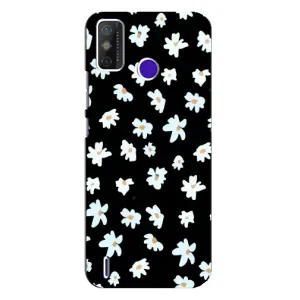 Чехол с ромашками на TECNO Spark Power 2 (LC8) (Маленькие ромашки)