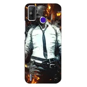 Чохол з картинкою "Герой Pubg" на TECNO Spark Power 2 (LC8) (Man Пубг)