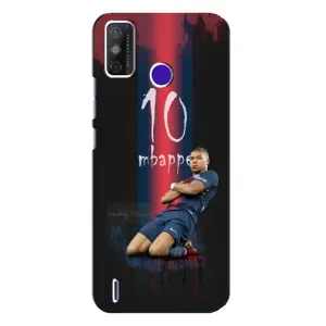 Чехол (TPU) с Футболистом на TECNO Spark Power 2 (LC8) (MBAPPE 10)