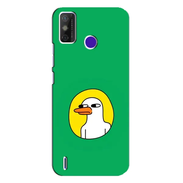 Чехол с рисунком «Мем Утка» для TECNO Spark Power 2 (LC8) Чехол с рисунком «Мем Утка» для TECNO Spark Power 2 (LC8)