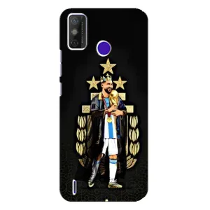 Чехлы Лео Месси Аргентина для TECNO Spark Power 2 (LC8) (Месси король)