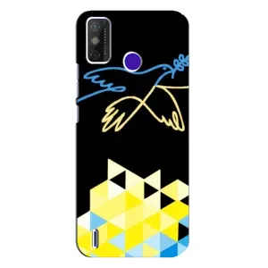 Чехол на TECNO Spark Power 2 (LC8) Украинский дизайн (Мир для Украины)