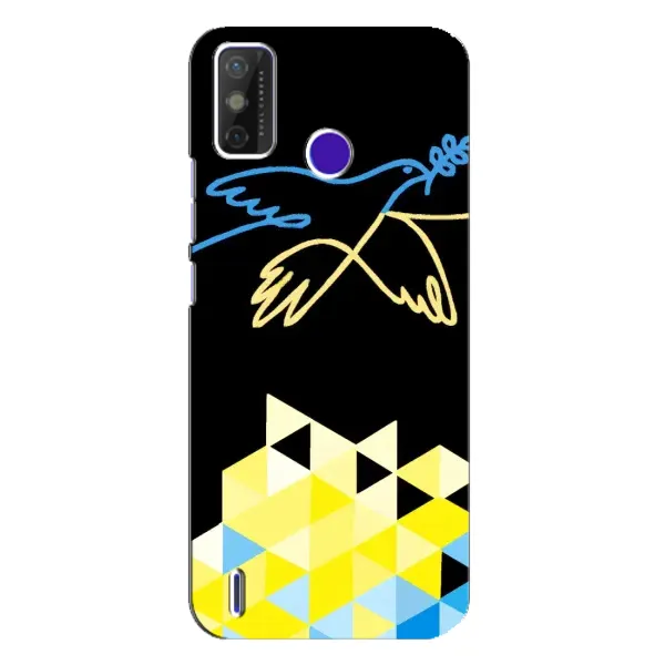 Чехол с рисунком «Мир для Украины» для TECNO Spark Power 2 (LC8) Чехол с рисунком «Мир для Украины» для TECNO Spark Power 2 (LC8)