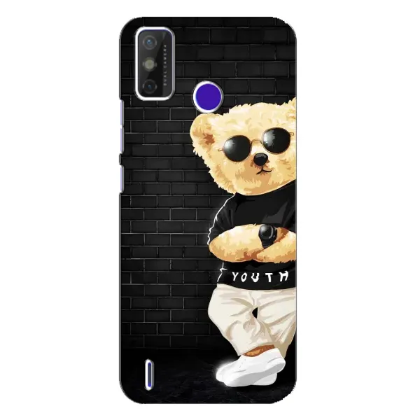 Чехол с рисунком «Мишка в очках» для TECNO Spark Power 2 (LC8) Чехол с рисунком «Мишка в очках» для TECNO Spark Power 2 (LC8)