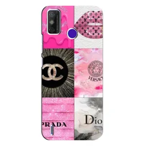 Чехол (Dior, Prada, YSL, Chanel) для TECNO Spark Power 2 (LC8) (Модница)