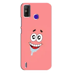 Чехлы с Патриком на TECNO Spark Power 2 (LC8) (Мордочка Патрика)