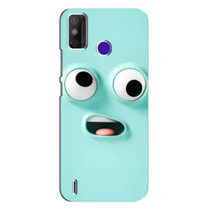 Силиконовые Чехлы (смешные стикеры) для TECNO Spark Power 2 (LC8) (Забавное мятное лицо)
