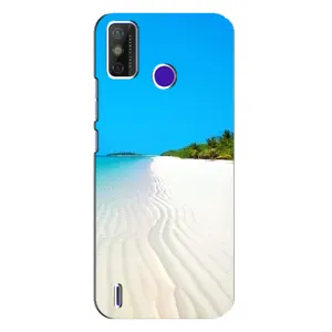 Летний Чехол на TECNO Spark Power 2 (LC8) (Море песок)