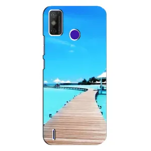 Летний Чехол на TECNO Spark Power 2 (LC8) (Набережная)