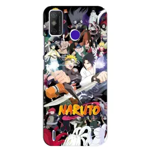 Купить Чехлы на телефон с принтом Anime для TECNO Spark Power 2 (LC8) (Наруто постер)
