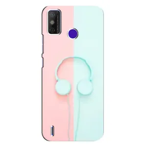 Девчачий Чехол для TECNO Spark Power 2 (LC8) (Наушники)