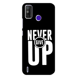 Силіконовый Чохол на TECNO Spark Power 2 (LC8) з картинкою НАЙК (Never Give UP)