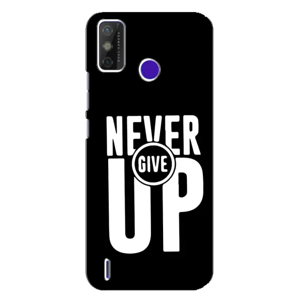 Чехол с рисунком «Never Give UP» для TECNO Spark Power 2 (LC8) Чехол с рисунком «Never Give UP» для TECNO Spark Power 2 (LC8)