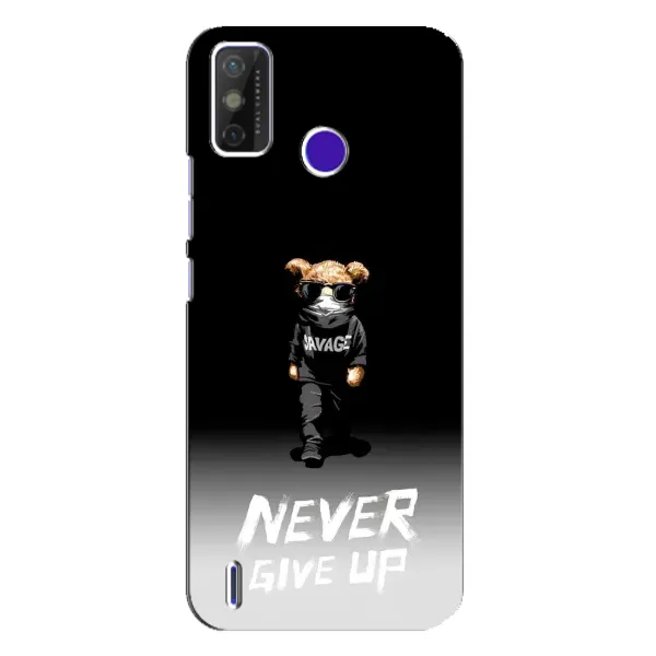 Чехол с рисунком «Never» для TECNO Spark Power 2 (LC8) Чехол с рисунком «Never» для TECNO Spark Power 2 (LC8)
