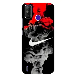Силіконовый Чохол на TECNO Spark Power 2 (LC8) з картинкою НАЙК (Nike дим)