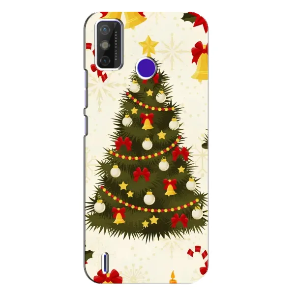 Чехол с рисунком «Новогодний принт» для TECNO Spark Power 2 (LC8) Чехол с рисунком «Новогодний принт» для TECNO Spark Power 2 (LC8)