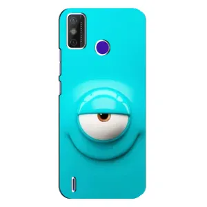 Силиконовые Чехлы (смешные стикеры) для TECNO Spark Power 2 (LC8) (Одноглазик)