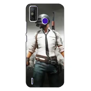 Чохол з картинкою "Герой Pubg" на TECNO Spark Power 2 (LC8) (Пабг)