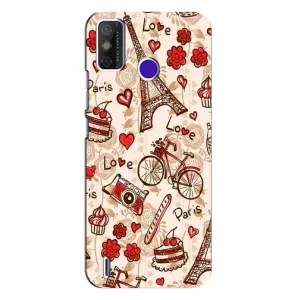 Чехол с Эйфелевой башней на TECNO Spark Power 2 (LC8) (Париж мечта)