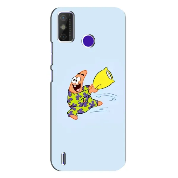 Чехол с рисунком «Патрик с подушкой» для TECNO Spark Power 2 (LC8) Чехол с рисунком «Патрик с подушкой» для TECNO Spark Power 2 (LC8)