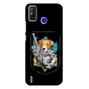 Чехол с принтом для TECNO Spark Power 2 (LC8) (Патрон Воин)