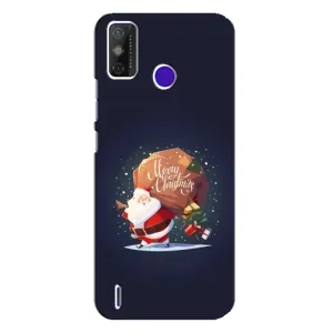 Чехол Санта Клаус для TECNO Spark Power 2 (LC8) (Подарки от Санты)