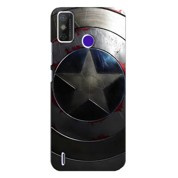 Чехол с рисунком «Ретро Щит Капитана» для TECNO Spark Power 2 (LC8) Чехол с рисунком «Ретро Щит Капитана» для TECNO Spark Power 2 (LC8)