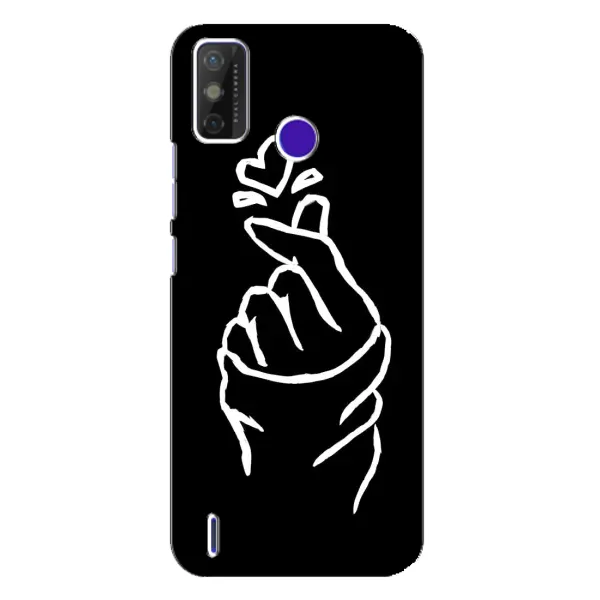 Чехол с рисунком «Сердце на черном» для TECNO Spark Power 2 (LC8) Чехол с рисунком «Сердце на черном» для TECNO Spark Power 2 (LC8)