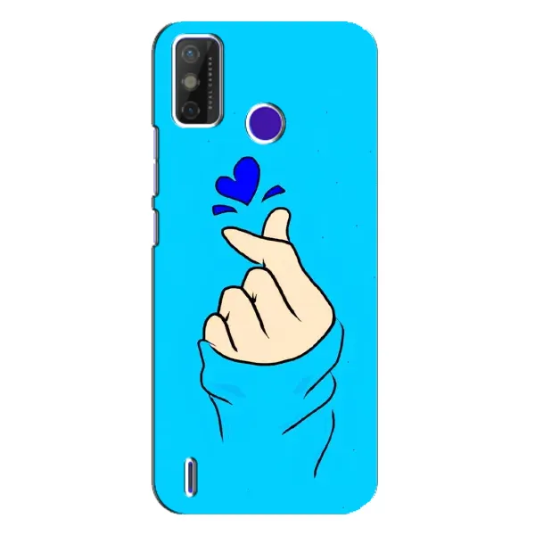 Чехол с рисунком «Сердце на синем» для TECNO Spark Power 2 (LC8) Чехол с рисунком «Сердце на синем» для TECNO Spark Power 2 (LC8)