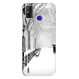 Чехлы на Новый Год TECNO Spark Power 2 (LC8) (Снегом замело)