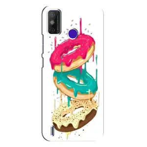 Чохол з зображенням смачної їжі для TECNO Spark Power 2 (LC8) (Соковиті пончики)