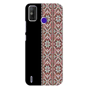Силиконовый Чехол на TECNO Spark Power 2 (LC8) с картинкой Вышиванки (Стильная вишиванка)