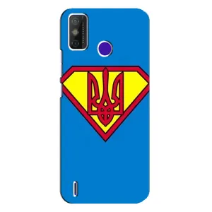 Чехол с картинкой (Патриотический ГЕРБ) на TECNO Spark Power 2 (LC8) (Super - Герб)