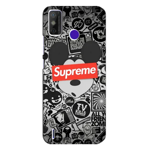 Чехол с рисунком «Supreme Маус» для TECNO Spark Power 2 (LC8) Чехол с рисунком «Supreme Маус» для TECNO Spark Power 2 (LC8)