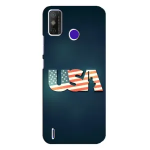 Чохол Прапор USA для TECNO Spark Power 2 (LC8) (USA)