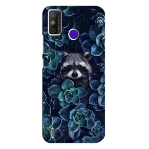 Силиконовый Чехол с Енотами на TECNO Spark Power 2 (LC8) (В цветах)
