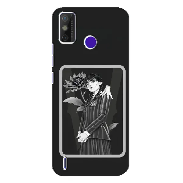 Чехол с рисунком «Венсдей картина» для TECNO Spark Power 2 (LC8) Чехол с рисунком «Венсдей картина» для TECNO Spark Power 2 (LC8)