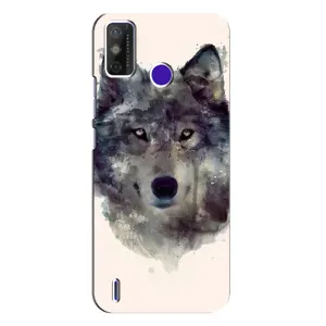 Чехол с Волком на TECNO Spark Power 2 (LC8) (Волк)