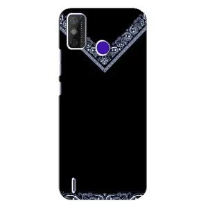 Силиконовый Чехол на TECNO Spark Power 2 (LC8) (Воротник вышиванки)