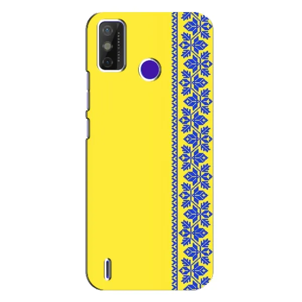 Чехол с рисунком «Вышиванка на желтом» для TECNO Spark Power 2 (LC8) Чехол с рисунком «Вышиванка на желтом» для TECNO Spark Power 2 (LC8)