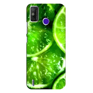 Чохол з зображенням смачної їжі для TECNO Spark Power 2 (LC8) (Яскравий Лайм)