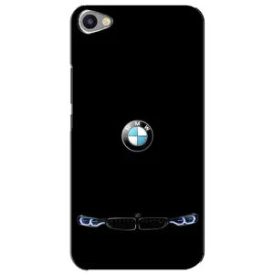Силиконовый бампер с картинкой машины на Meizu U20 (Черный BMW)