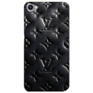 Текстурный Чехол Louis Vuitton для Мейзу Ю20 (Черный ЛВ)