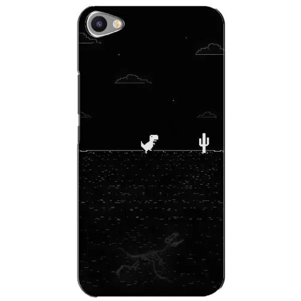 Чехол с рисунком «Динозаврик» для Meizu U20
