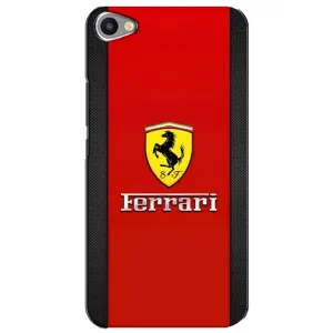 Силиконовый бампер с картинкой машины на Meizu U20 (Ferrari Logo)